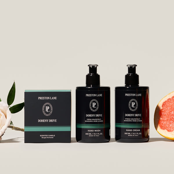 Luxury Fragrance Hand Wash + Hand Cream | Deluxe Hand Set