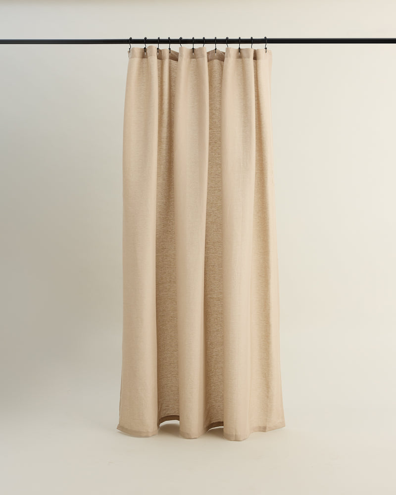 Stonebridge Washed Linen Shower Curtain