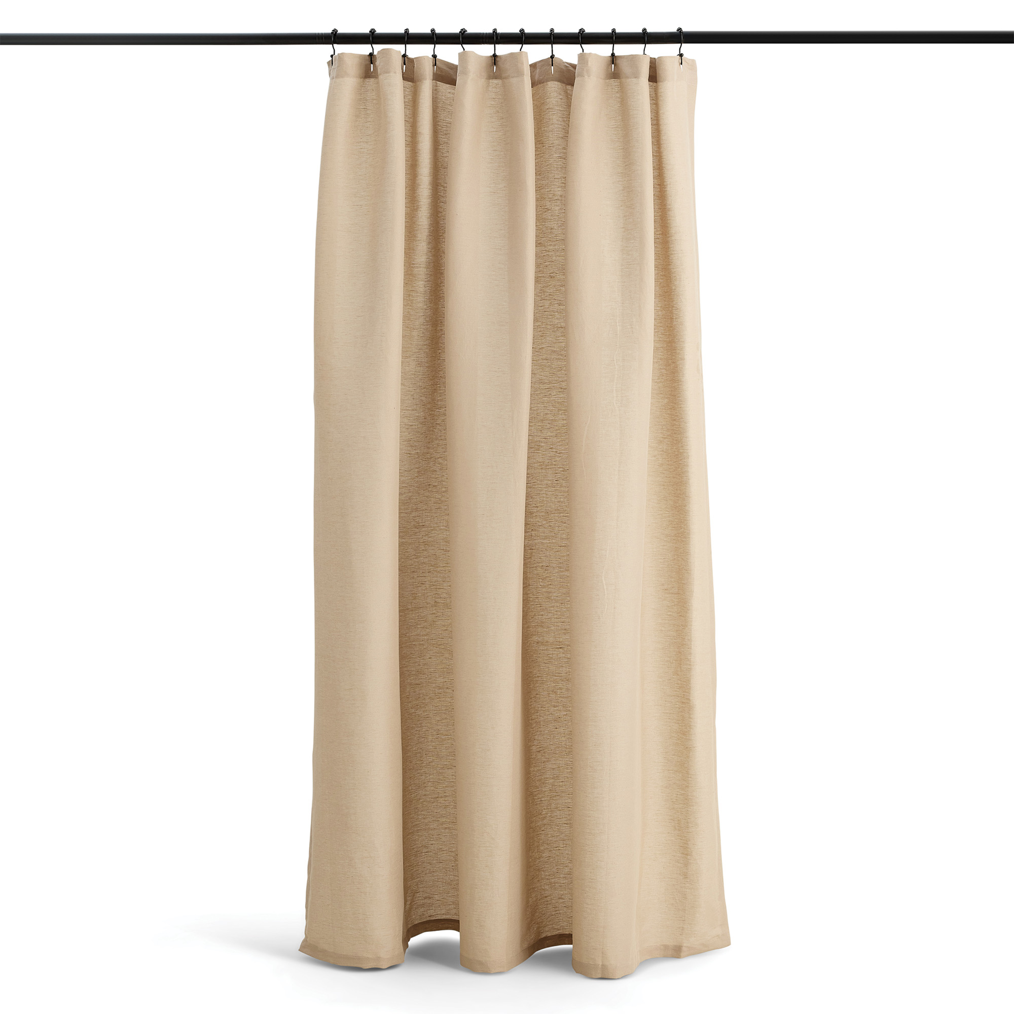 Stonebridge Washed Linen Shower Curtain