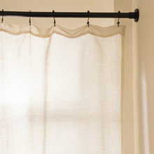 Stonebridge Washed Linen Shower Curtain