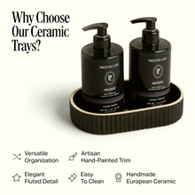 Signature Ceramic Bath Tray