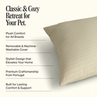 Brody Dog Bed (Wide Stripe)