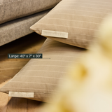 Brody Dog Bed (Wide Stripe)