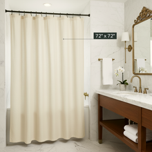 Stonebridge Washed Linen Shower Curtain
