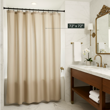 Stonebridge Washed Linen Shower Curtain