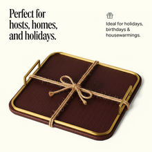 Mayfair Leather Tray