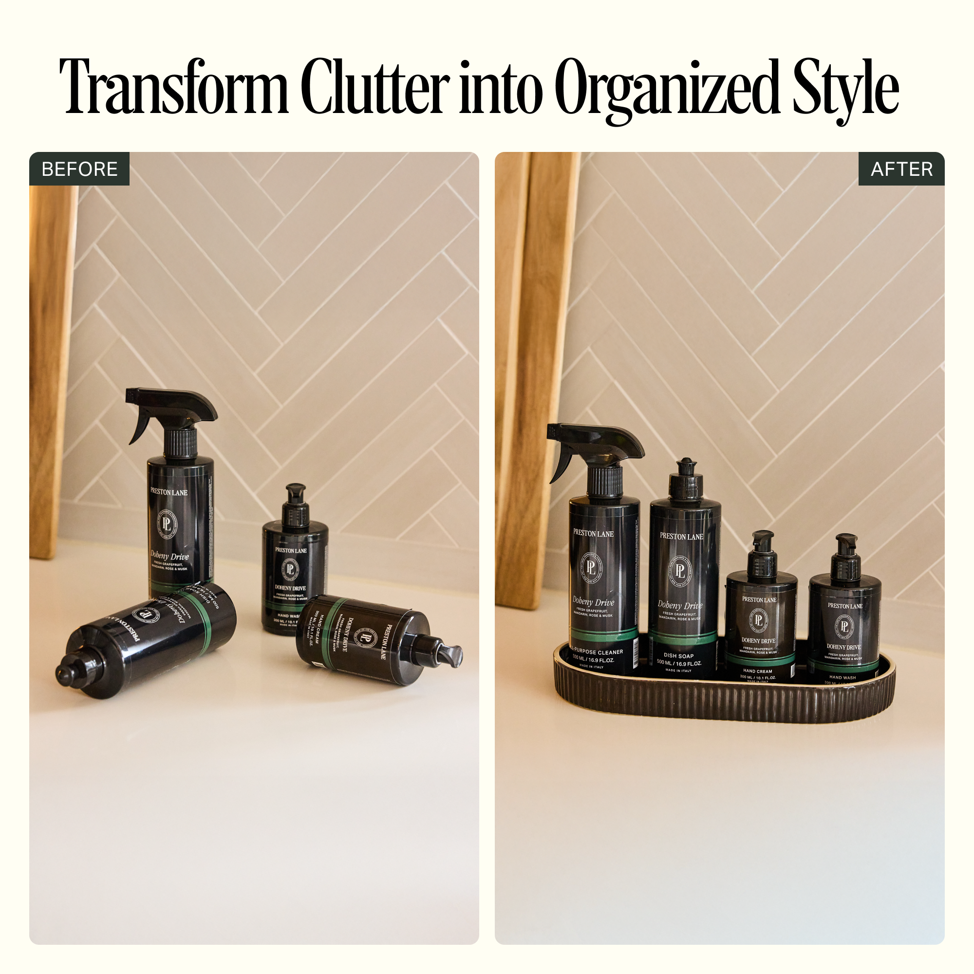 Signature Ceramic Kitchen Tray